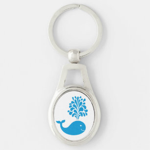 Llavero Ballena divertida