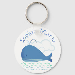 Llavero Ballena relajada