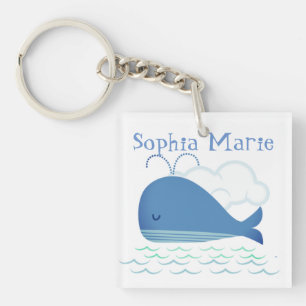 Llavero Ballena relajada