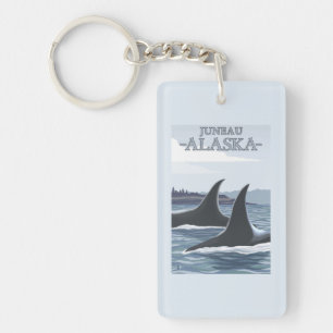 Llavero Ballenas #1 - Juneau, Alaska de la orca