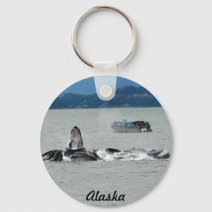 Llavero Ballenas de Alaska