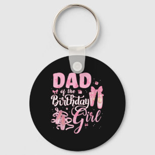 Llavero Ballerina Bday Dance Dad Of Birthday Chica Ball