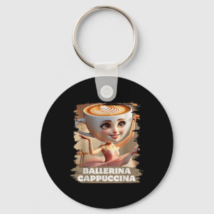 Llavero Ballerina Cappuccina Funny Italiano Brainrot Meme
