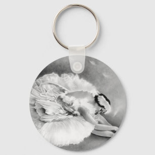 Llavero Ballerina Dying Swan Keychain