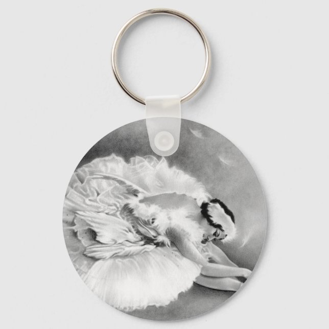 Llavero Ballerina Dying Swan Keychain (Anverso)