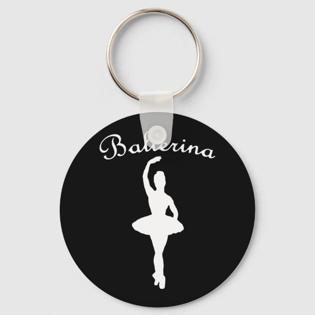 Llavero Ballerina Silhouette (Anverso)