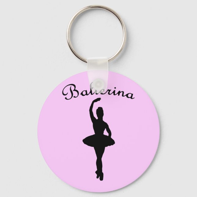 Llavero Ballerina Silhouette (Anverso)
