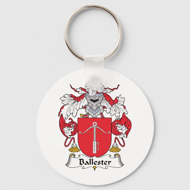 Llavero Ballester Family Crest (Anverso)
