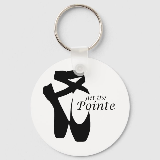 Llavero Ballet Ballerina Pointe Shoes Funny Keychain (Anverso)