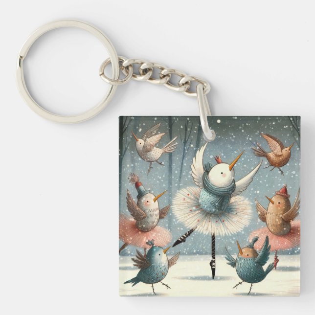 Llavero Ballet Birds (Frente)