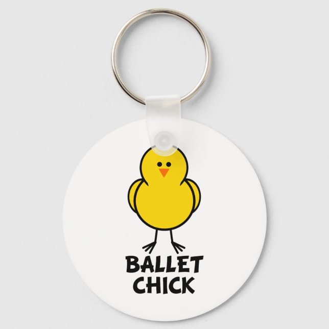 Llavero Ballet Chick (Anverso)