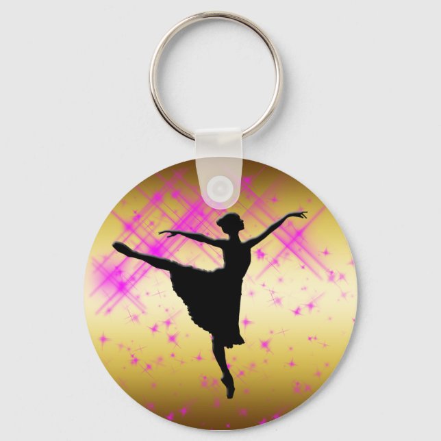 LLAVERO BALLET DANCER SILHOUETTE (Anverso)