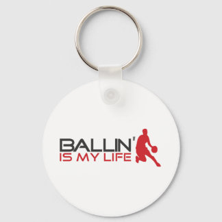 Llavero Ballin' es mi Life Streetball