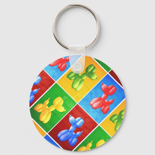 Llavero Balloon Poodle (Anverso)