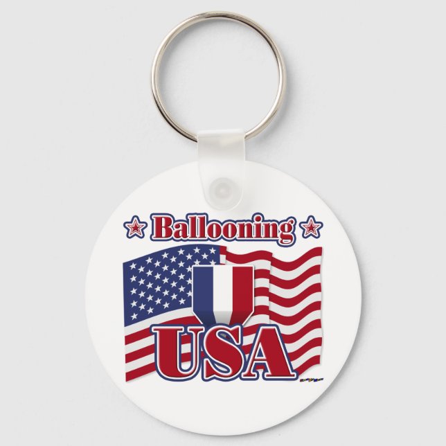 Llavero Ballooning USA (Anverso)