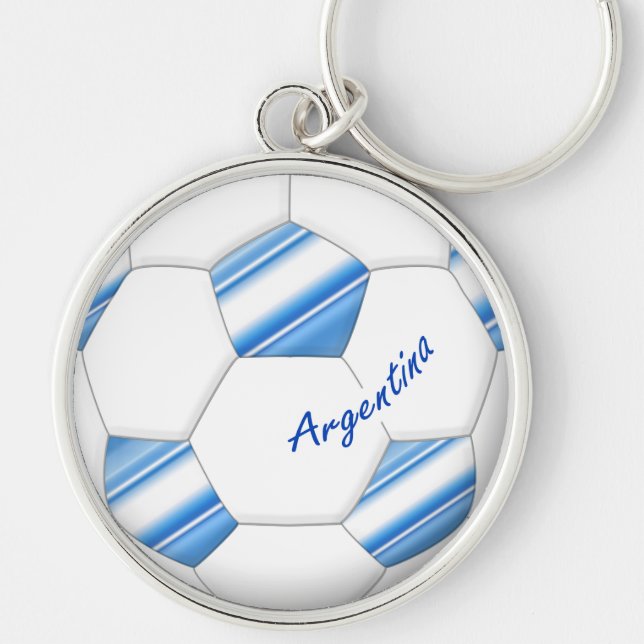 Llavero Balón de FÚTBOL ARGENTINA selección nacional 2014 (Frente)