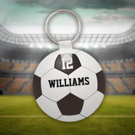 Llavero Balón de fútbol con nombre personalizado