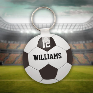 Llavero Balón de fútbol con nombre personalizado