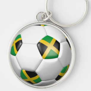 Llavero Balón de fútbol de Jamaica