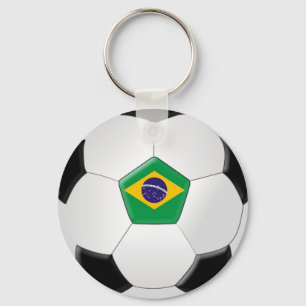 Llavero Balón de fútbol del Brasil