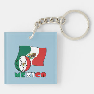 Llavero Balón de Fútbol Mexicano