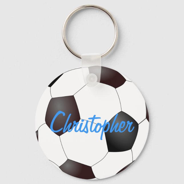 Llavero Balón de fútbol - Personalizable (Anverso)