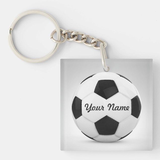 Llavero Balón de fútbol personalizado para las ocasiones (Frente)