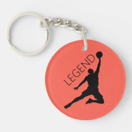 Llavero Baloncestista de Silhouette