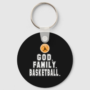 Llavero Baloncestistas Familia Dios Jugador Cristiano