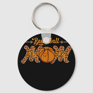 Llavero Baloncestistas Mamá Leopard Deportistas Jugadores 