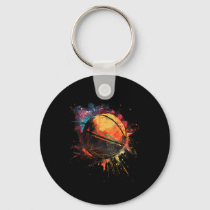Llavero Baloncesto acuarela Baloncesto Jugador Dibujo Ar