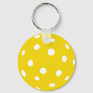 Llavero Baloncesto amarillo