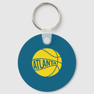 Llavero Baloncesto Atlanta Ciudad Retro Georgia State B Ba