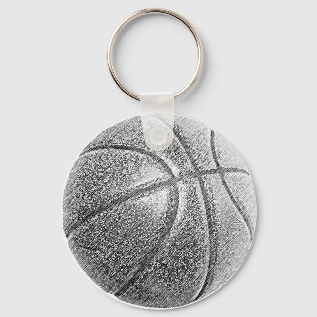 Llavero Baloncesto con efecto lápiz (Anverso)