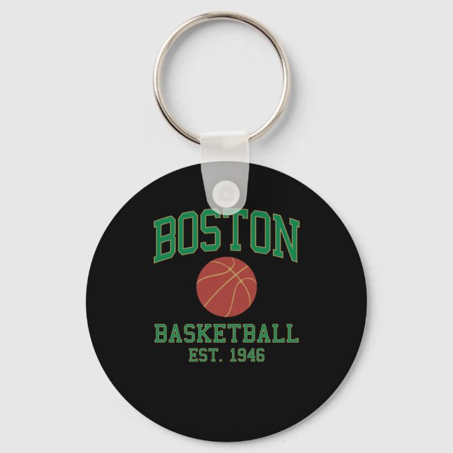 Llavero Baloncesto de Boston (Anverso)