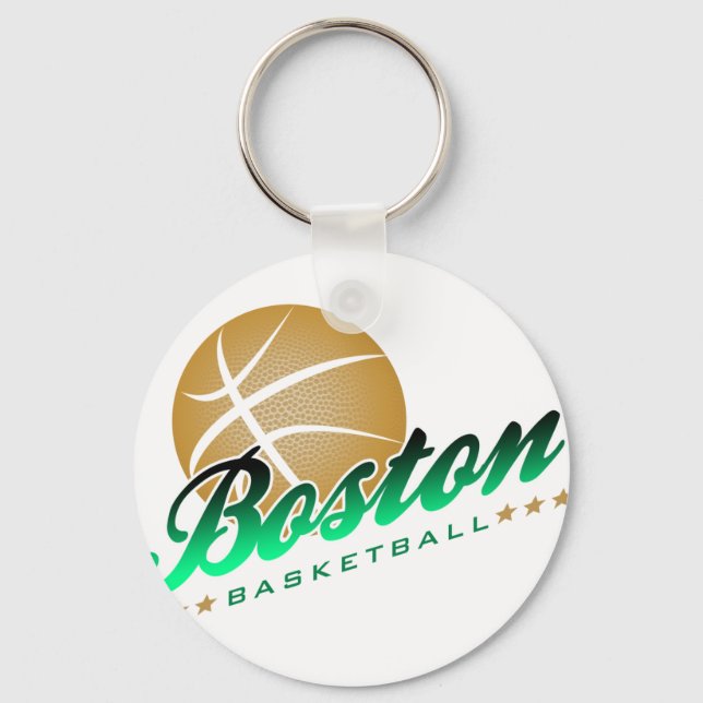 Llavero Baloncesto de Boston (Anverso)