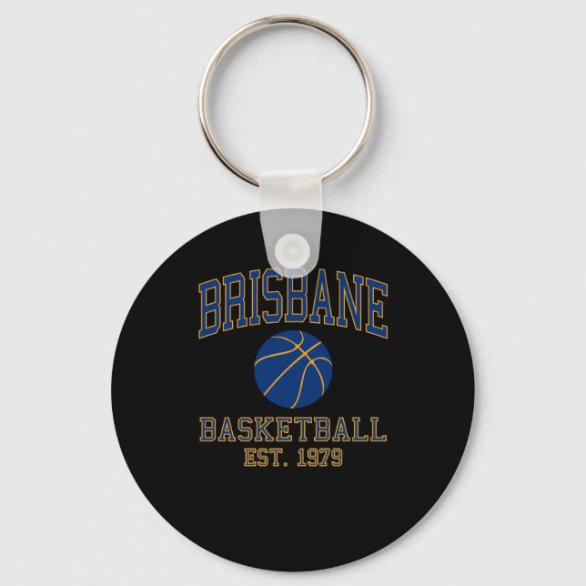 Llavero Baloncesto de Brisbane (Anverso)