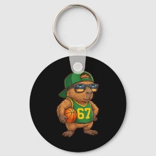 Llavero Baloncesto de Capybara 67 Gen Alpha Jerga Srts Hom