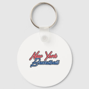 Llavero Baloncesto de Nueva York (usa Colors)