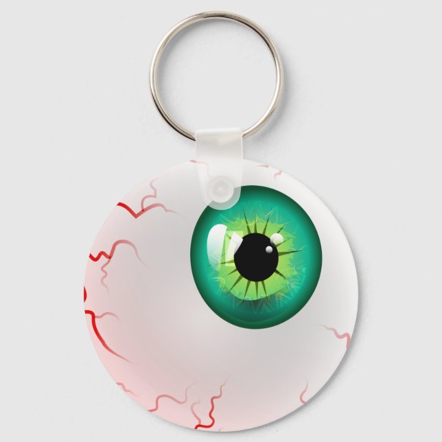Llavero Baloncesto del horror verde (Anverso)