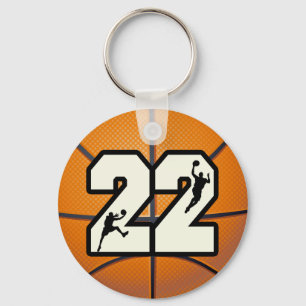 Llavero Baloncesto del número 22