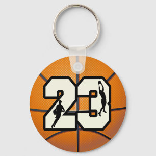 Llavero Baloncesto del número 23