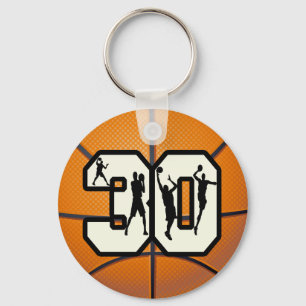Llavero Baloncesto del número 30