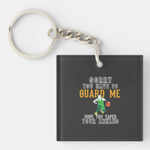 Llavero Baloncesto divertido