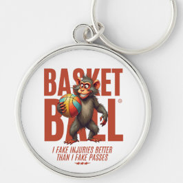 Llavero Baloncesto: Fingo lesiones mejor que fintas 