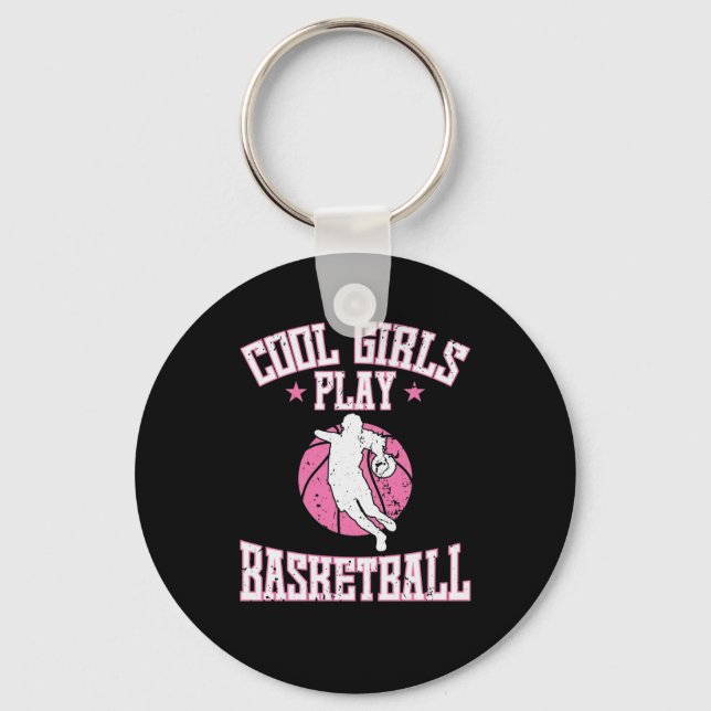 Llavero Baloncesto für Mädchen "Chicas Guay juegan al balo (Anverso)