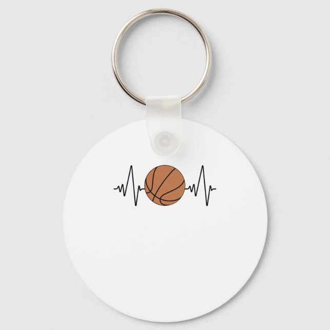 Llavero Baloncesto Heartbeat (Anverso)