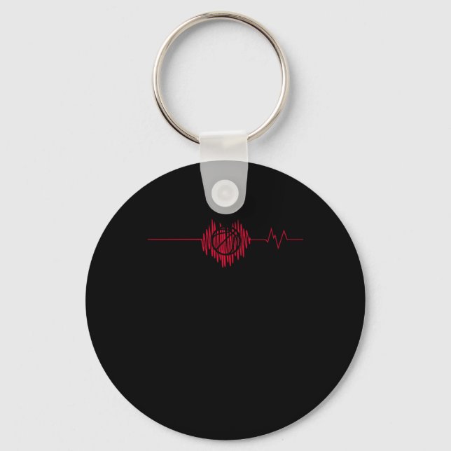 Llavero Baloncesto Heartbeat - Dribble (Anverso)