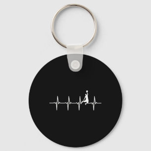 Llavero Baloncesto Heartbeat para jugadores de baloncesto