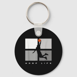 Llavero Baloncesto Hoop Life Hombres Hombres Fun Baloncest